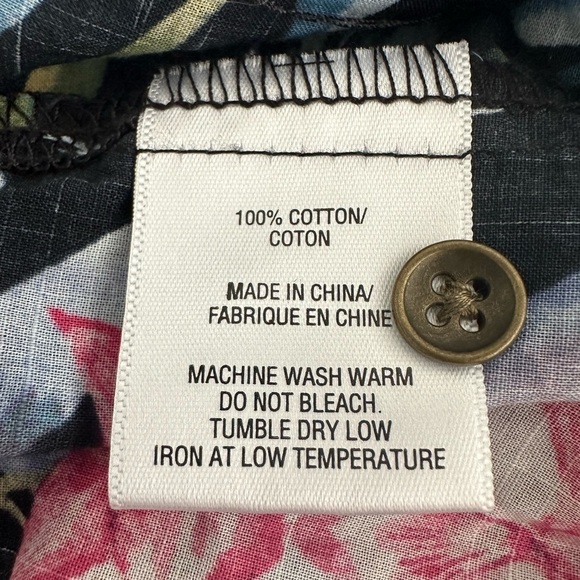 Harlow jungle, print, tie, shirt, cropped size  L/XL Jungle Barbie - Picture 7 of 9